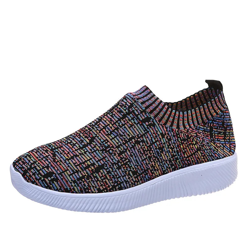 2022 Women Sneakers Fashion Socks Shoes Breathable Casual Sneaker Summer Vulcanized Shoes Women Trainers Tenis Feminino Flats