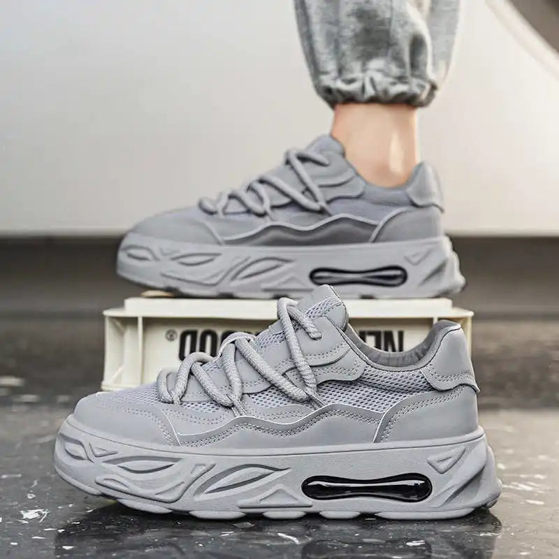 Anti-skid PU Leather Sneakers 49 Boot Shoes Man High White Sneakers Sports Sneachers Best Outside Luxury Brand Outings