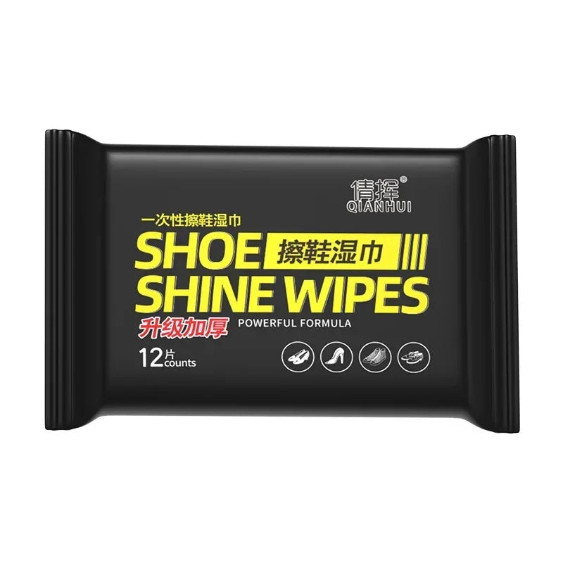 12-30Pcs Disposable Shoes Clean Wipes Portable White Shoes Cleaning Care Wipes Sneakers Cleaning Quick Wet Wipe