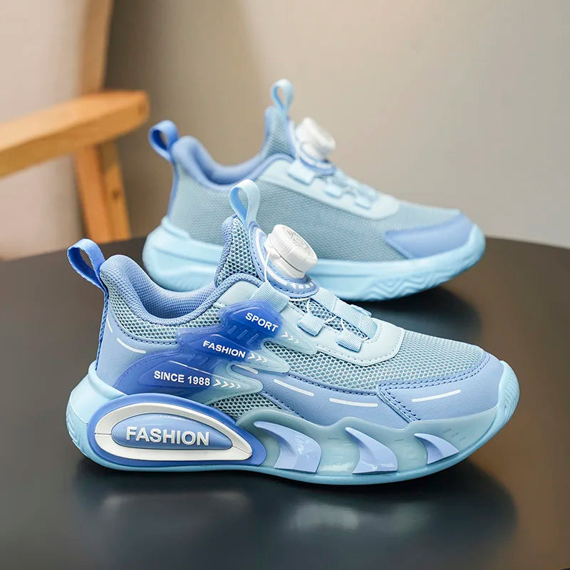 2025 Boys Mesh Sports Shoes Fashion Kids Running Shoes Breathable Girls Sneakers Lightweight Non-slip Children Tenis Shoes