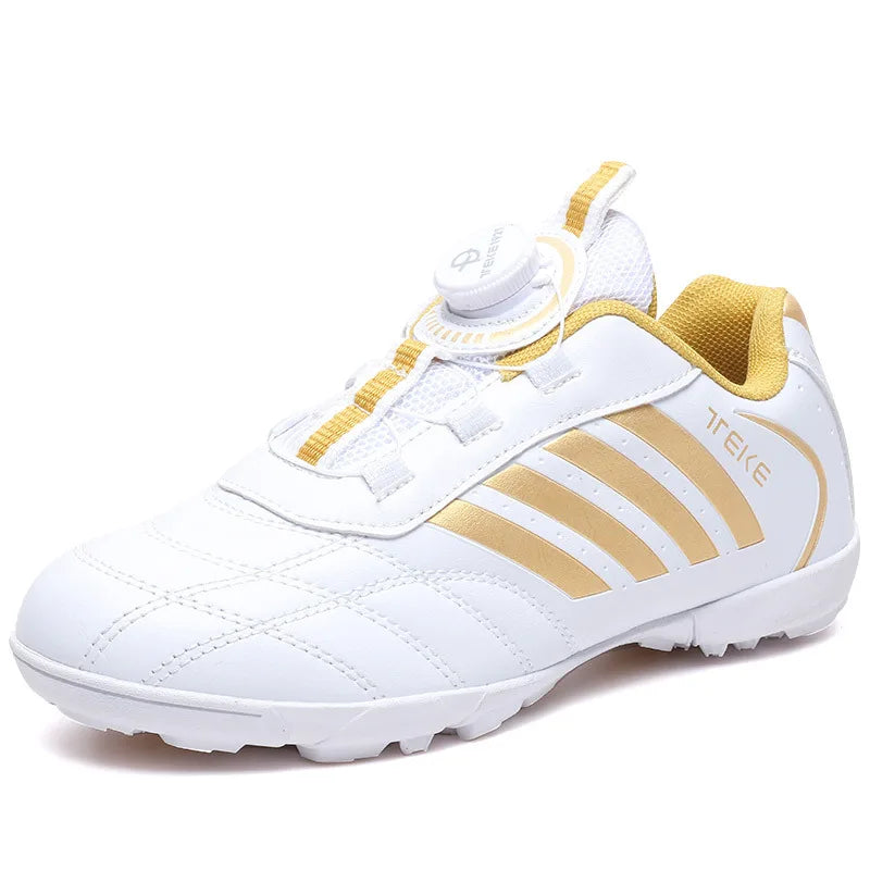 2025 Brand Fashion Indoor Turf Soccer Shoes Kids Professioanl Childrens Football Sneakers Size 28-39 Futsal Training Shoes Child