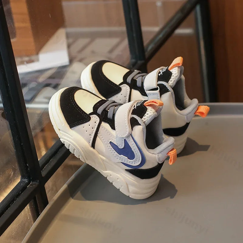 2025 Children Casual Breathable High-top Running Sneakers Girls Boys Kids Wear-resistant Light Shoes Baby Non-slip Toddler Shoes