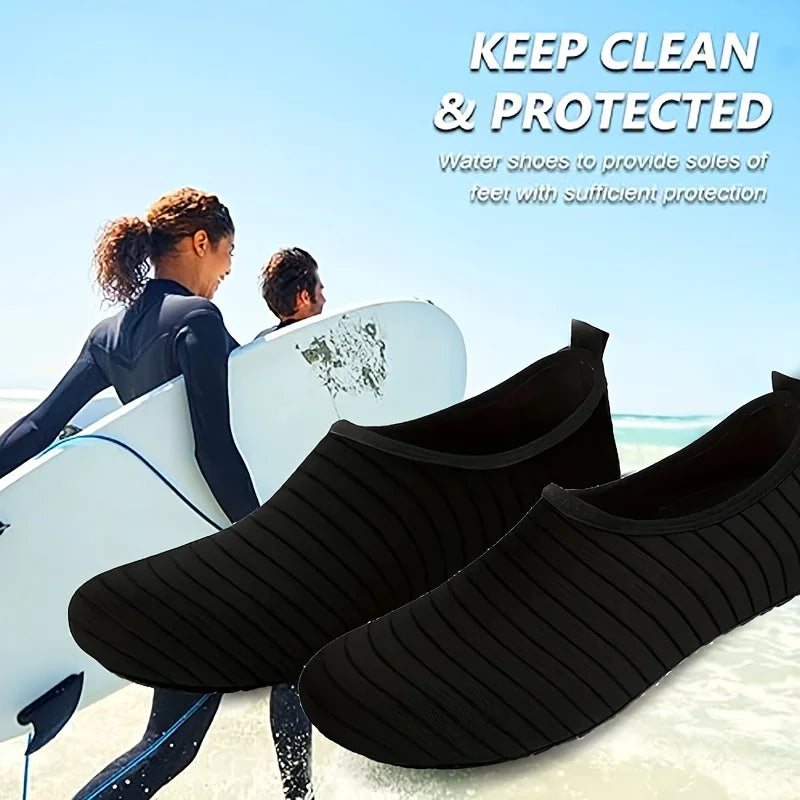 2024 New Beach Water Shoes Unisex Beach Quick-Drying Breathable Swimming Slippers Summer Anti-slip Casual Sports Water Sneakers