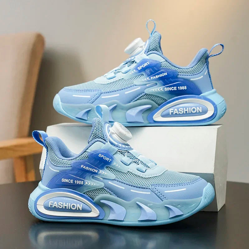 2025 Boys Mesh Sports Shoes Fashion Kids Running Shoes Breathable Girls Sneakers Lightweight Non-slip Children Tenis Shoes