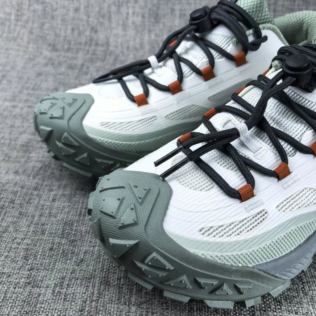 2025 Men's Tactical Hiking Shoes All-Terrain Non-Slip Breathable Thick Sole Mountain Trail Running Outdoor Sneakers