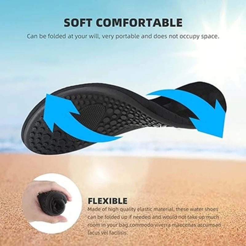 2024 New Beach Water Shoes Unisex Beach Quick-Drying Breathable Swimming Slippers Summer Anti-slip Casual Sports Water Sneakers