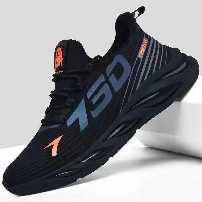2025 Casual Sneakers for Men Slip on New Fashion Breathable Running Shoes Outdoor Gym Sports Shoes Walking Training Tennis Shoes