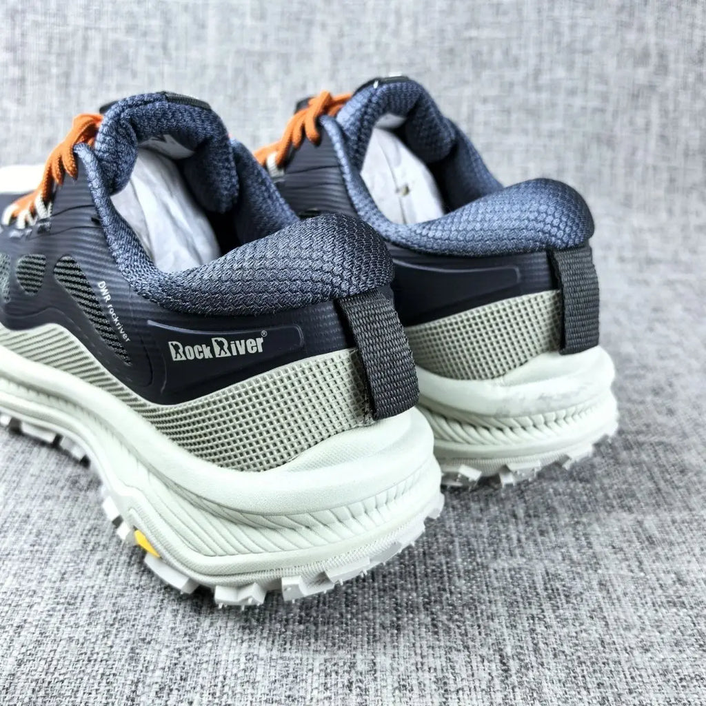 2025 Men's Tactical Hiking Shoes All-Terrain Non-Slip Breathable Thick Sole Mountain Trail Running Outdoor Sneakers